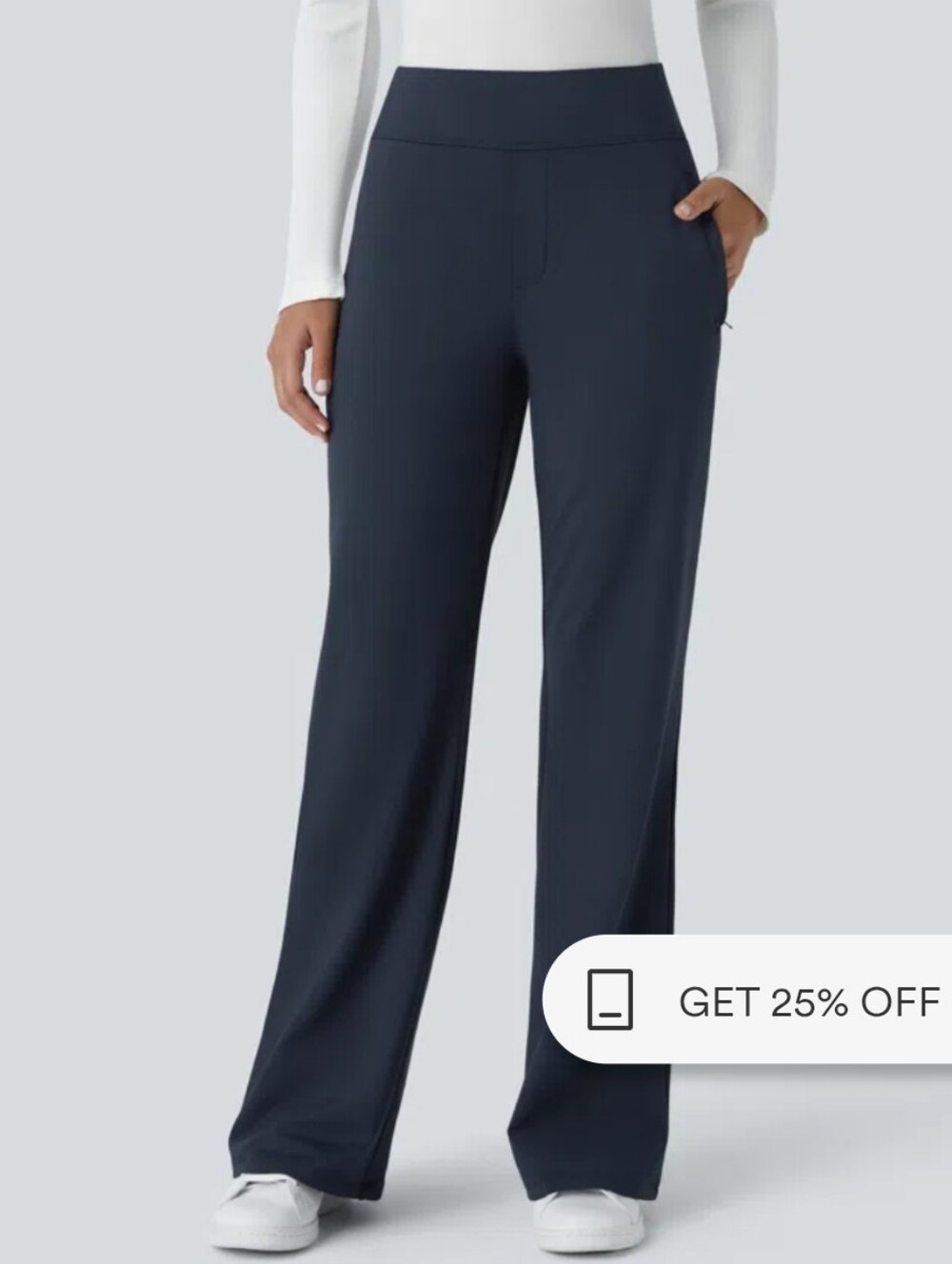 HALARA Navy Wide-Leg Women's Pants NWOT🎈